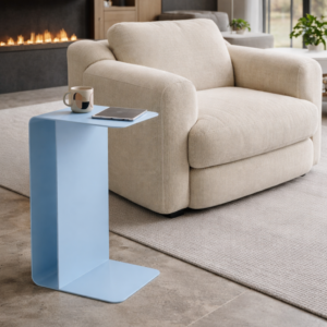Beisteltisch Obelisk blau