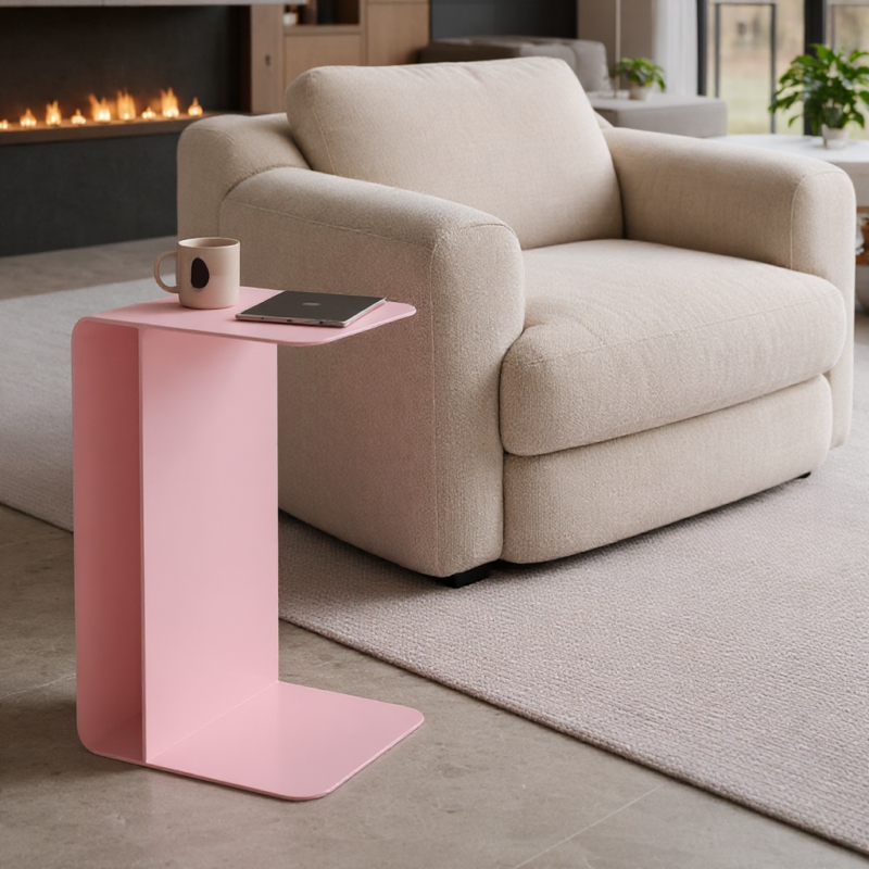 Beisteltisch Obelisk rose