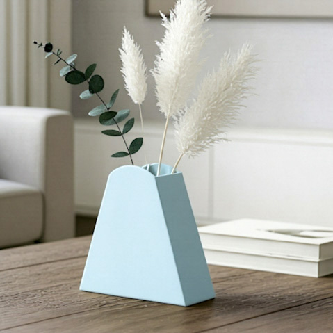 Petra Vase blau Petra Vase blau