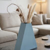 Ziggurat Vase blau Ziggurat Vase blau