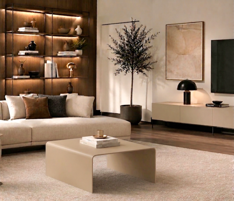 Mono Tisch beige